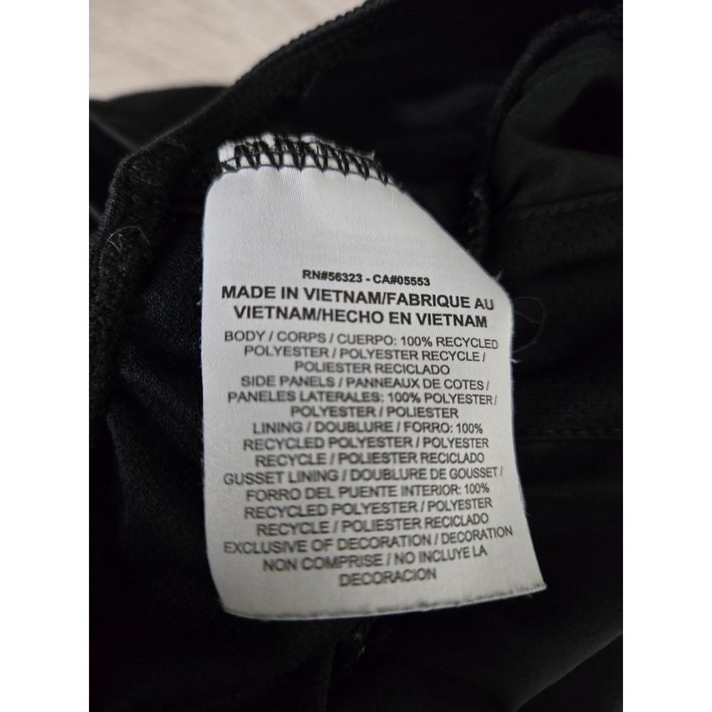 Nike Dri-FIT Women Running Shorts Black Mesh Trim Athletic Gym Workout Size‎ M - Picture 9 of 10